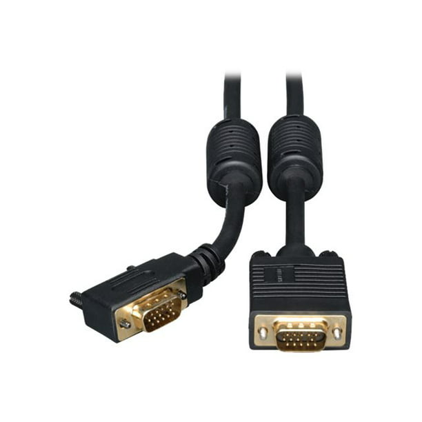 50 ft Coax High Resolution Monitor VGA Cable HD15 M/M 